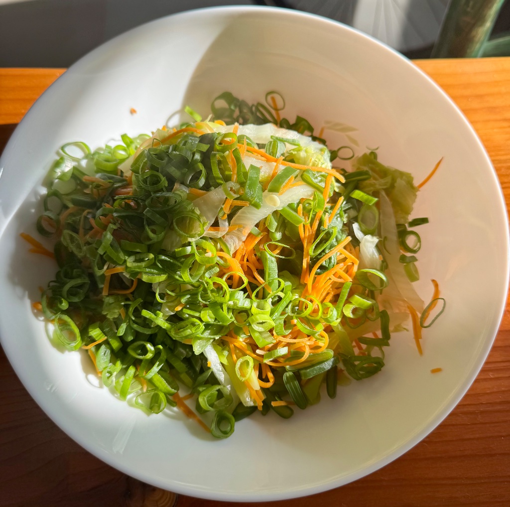 Korean Steamed Mixed Vegetables with Rice & Ssamjang