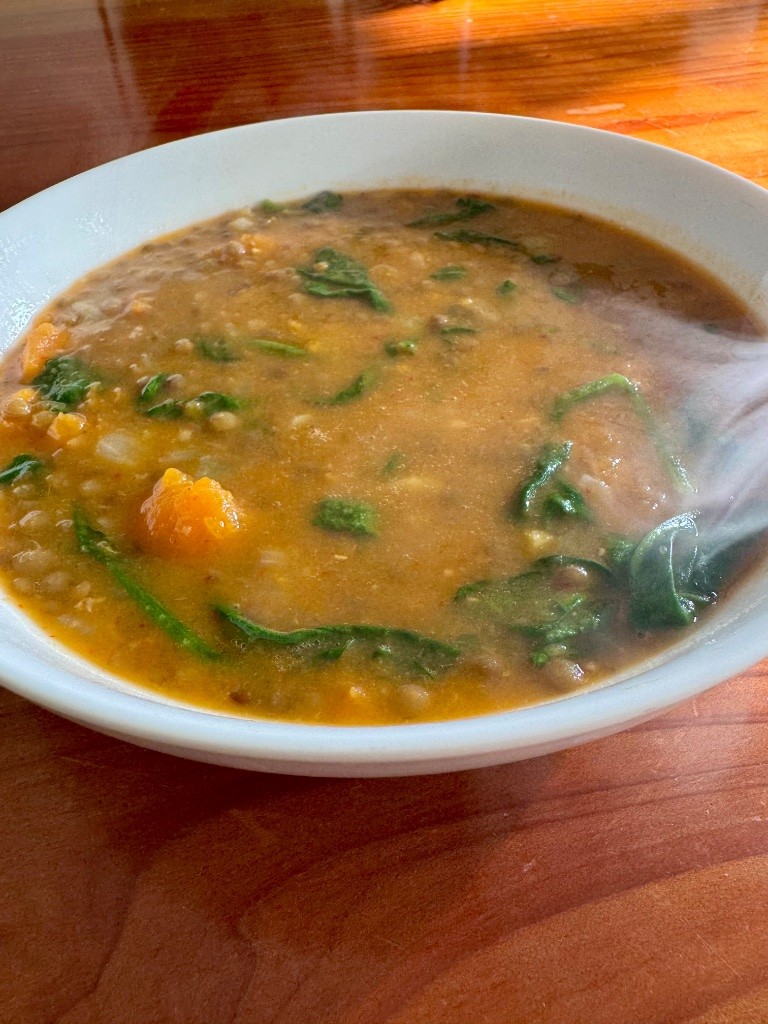 Red Curry Lentil Soup