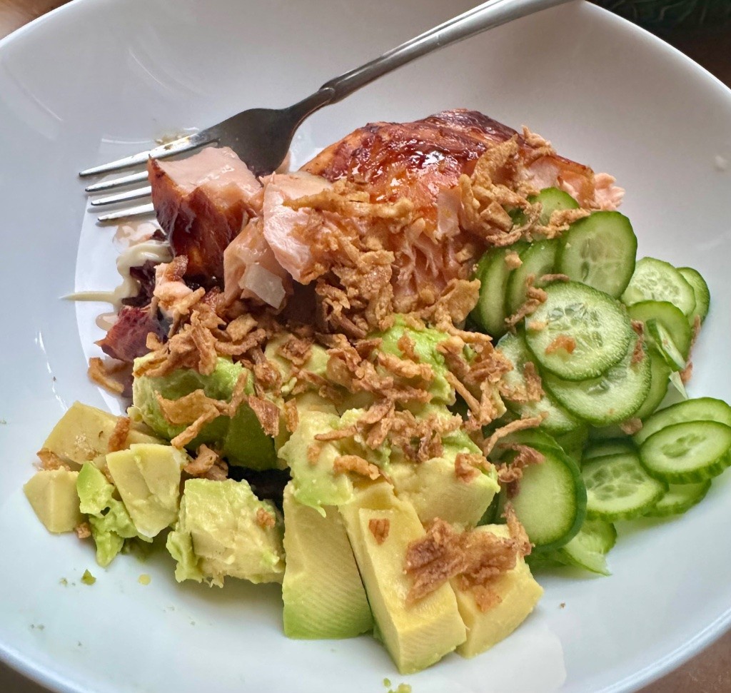Teriyaki Salmon Rice Bowl
