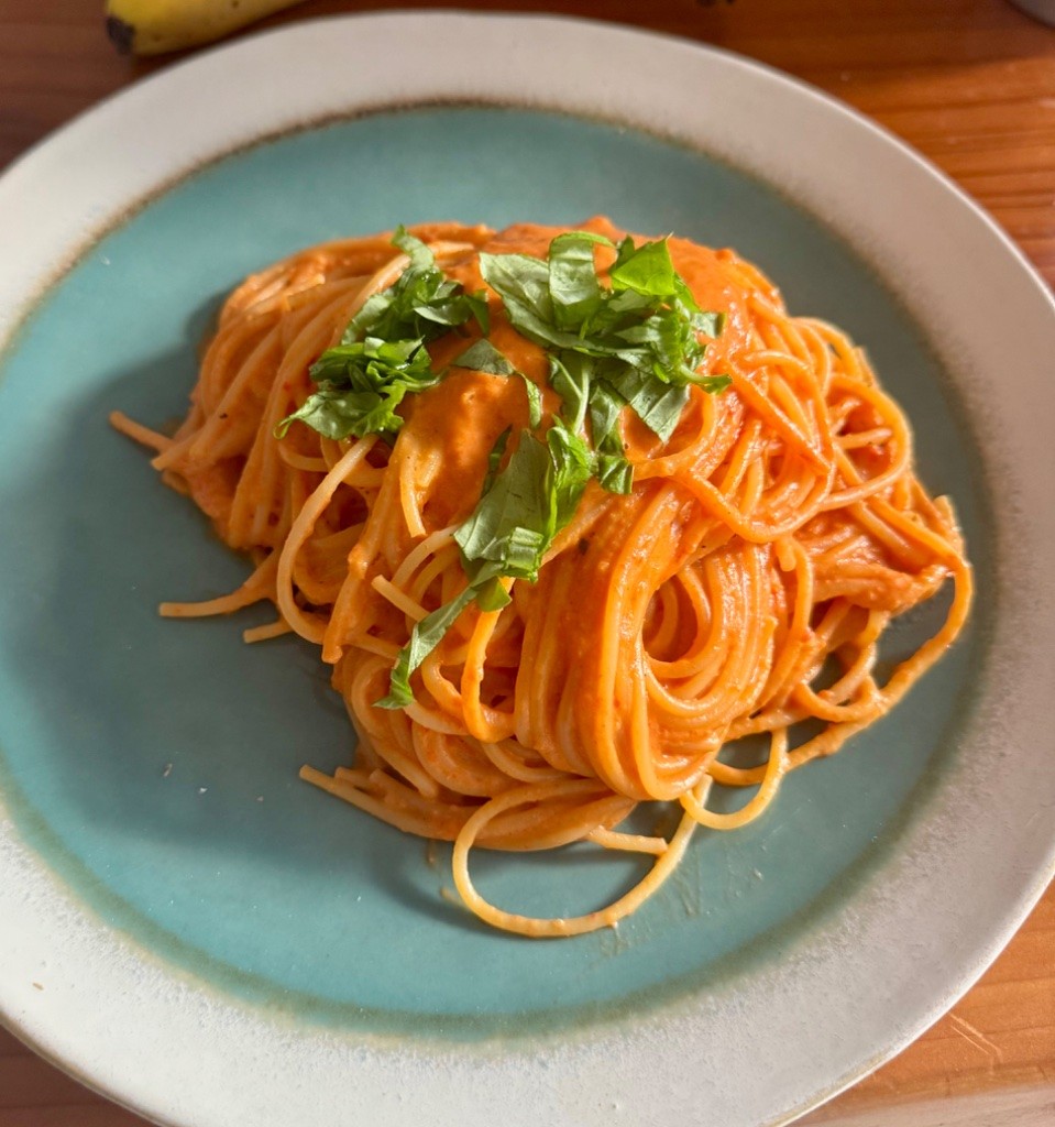 Roasted Pepper and Tomato Pasta